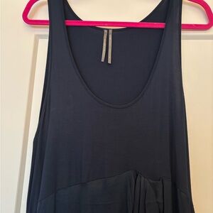 Anthropologie Dolan Left Coast navy sleeveless Maxi Dress